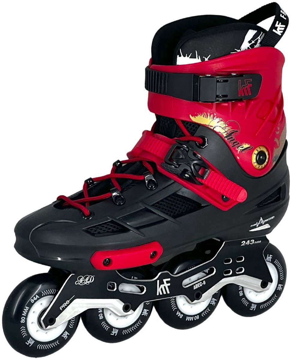 Krf Angel 4×80 Inline Skates Zwart EU 45 Man,Vrouw Krf Angel 4×80 Inline Skates Zwart EU 45 Man,Vrouw