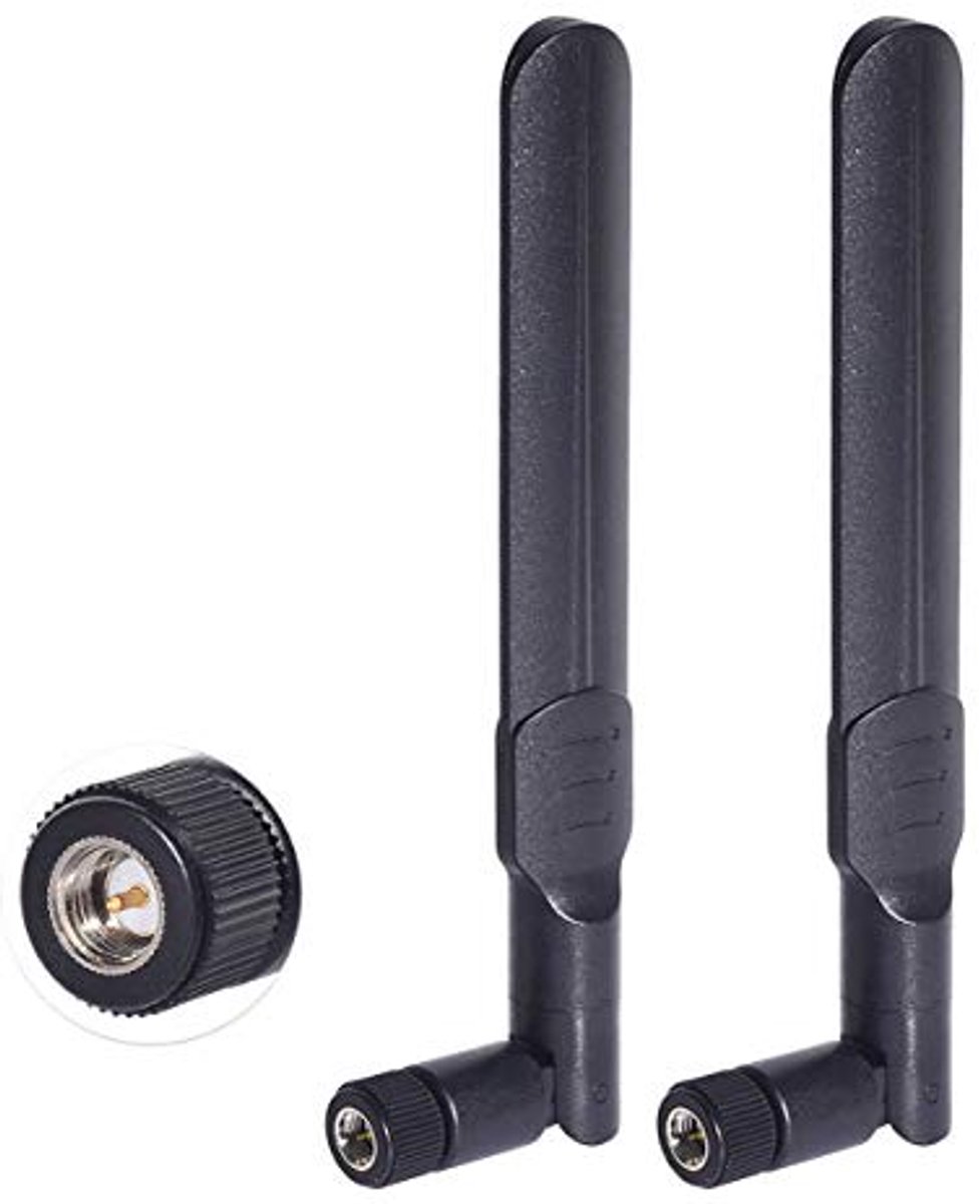 Dual Band WiFi 8dBi Antenne 2-Pack voor Beveiligingscamera en Monitor