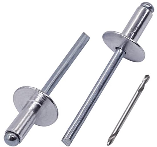 SKIR'CO (100 stuks) Aluminium blindklinknagels 5,0 x 20 mm SKIR'CO (100 stuks) Aluminium blindklinknagels 5,0 x 20 mm