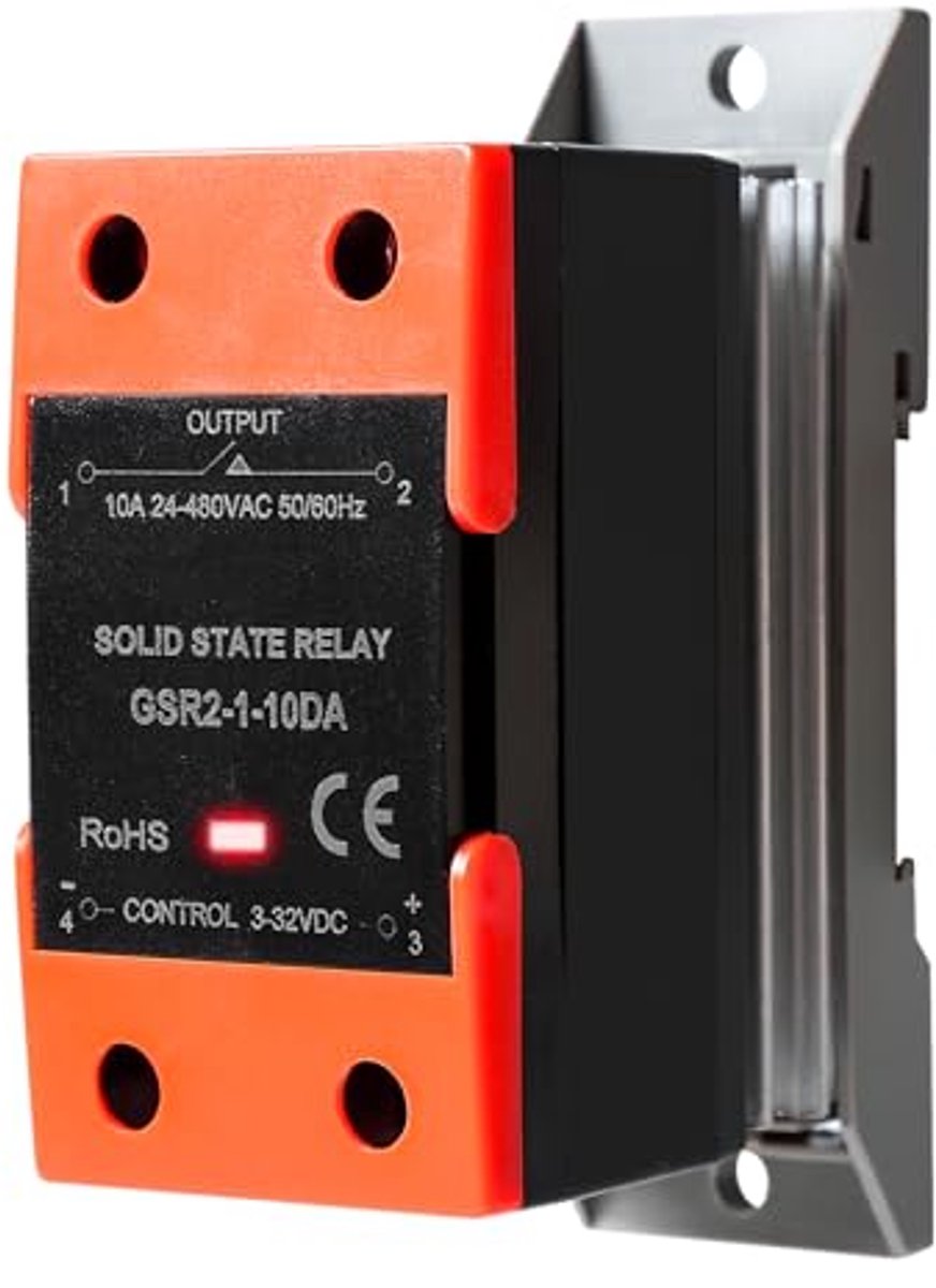 Solid State Relais 12V en 230V - Compact Halfgeleiderrelais voor Industriële Toepassingen
