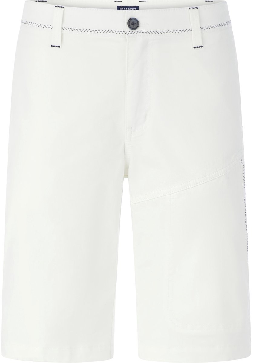 Babista herren Bermuda - 58 - wit - Plus Size