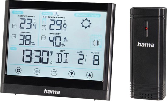 HAMA 20680 Magnetische kabelgoot 90cm Zwart