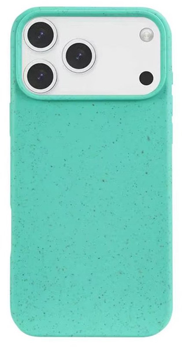 Mobiq - Flexibel Eco Hoesje geschikt voor iPhone 17 Pro Max - turqoise