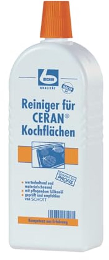 VITROCLEN Set van 3 reinigingssprays 250 ml voor inductiekookplaten, krasbestendig, hoogglans