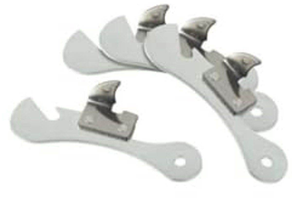 Handmatige Blikopener van Roestvrij Staal - Ergonomisch en Compact
