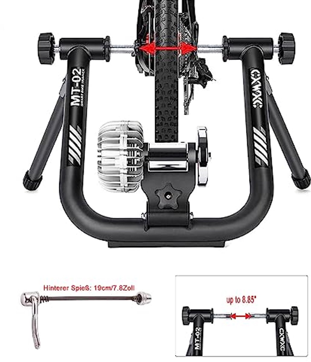 Inklapbare Fietstrainer met Bluetooth en ANT - Compatibel met Zwift App voor 26-29 inch Wielen