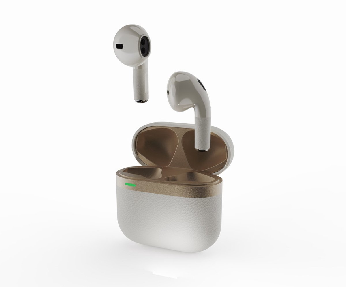 GMB-Audio TWS In-Ear Oordopjes Wit-Goud – foto 3