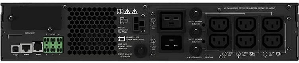 Vertiv Liebert GXT5-3000IRT2UXLN UPS Dubbele conversie (online) 3 kVA 3000 W 7 AC-uitgang(en)