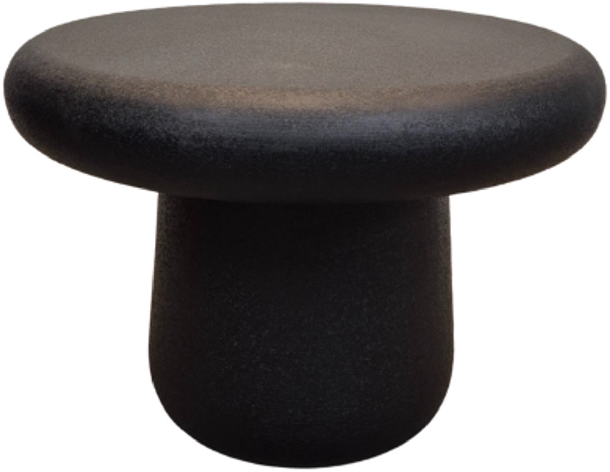 Deco4yourhome® - Salontafel - Rond - Zwart - Black - 64cm
