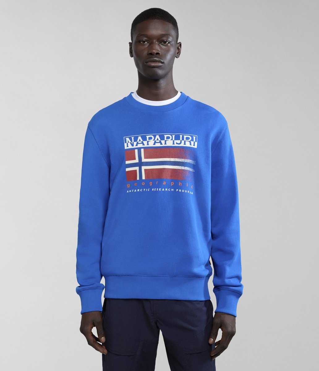 Napapijri Sweatshirt B-Kreis C NP0A4HPF Lapis-3XL Blauw