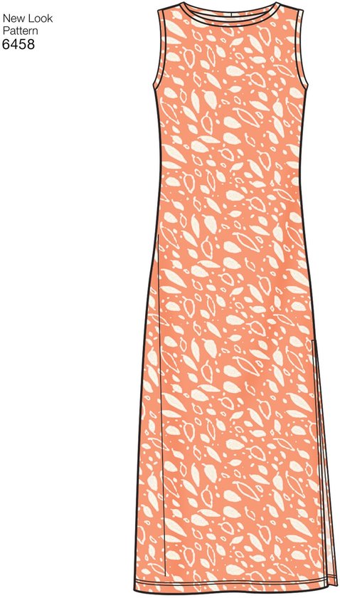 New Look Misses' jurk naaipatroon kit, code N6692. Maten