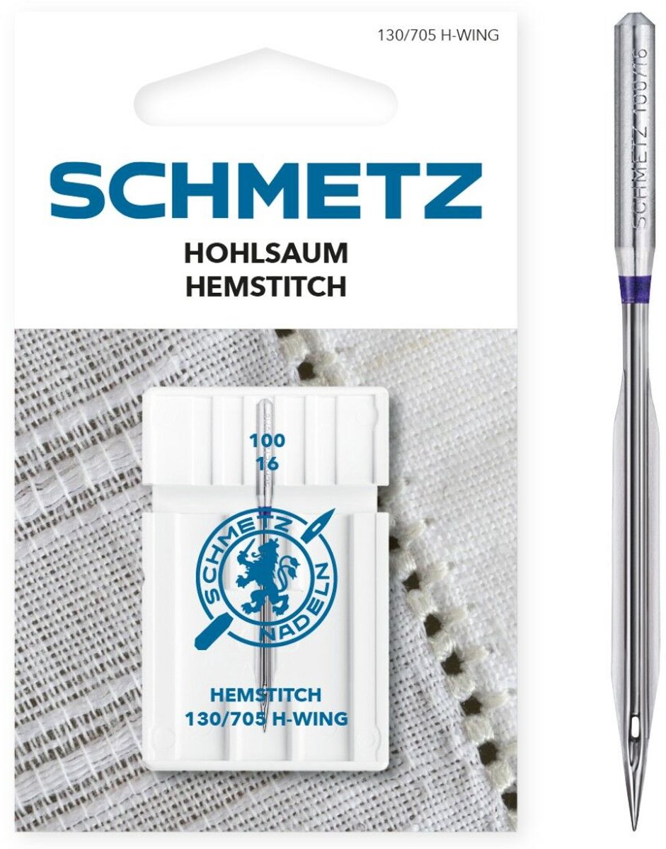 5 Naaimachinenaalden zwaardnaald - hemstitch - dikte 100