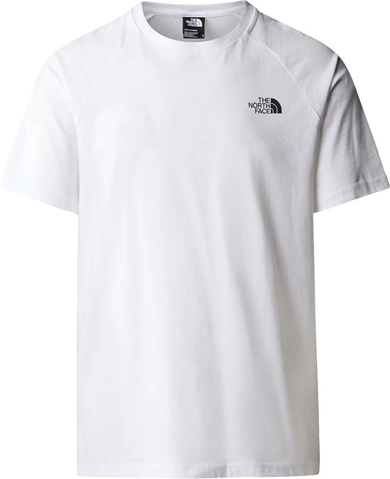 T-shirt The North Face M SS North Faces pour homme, Wit, taille S