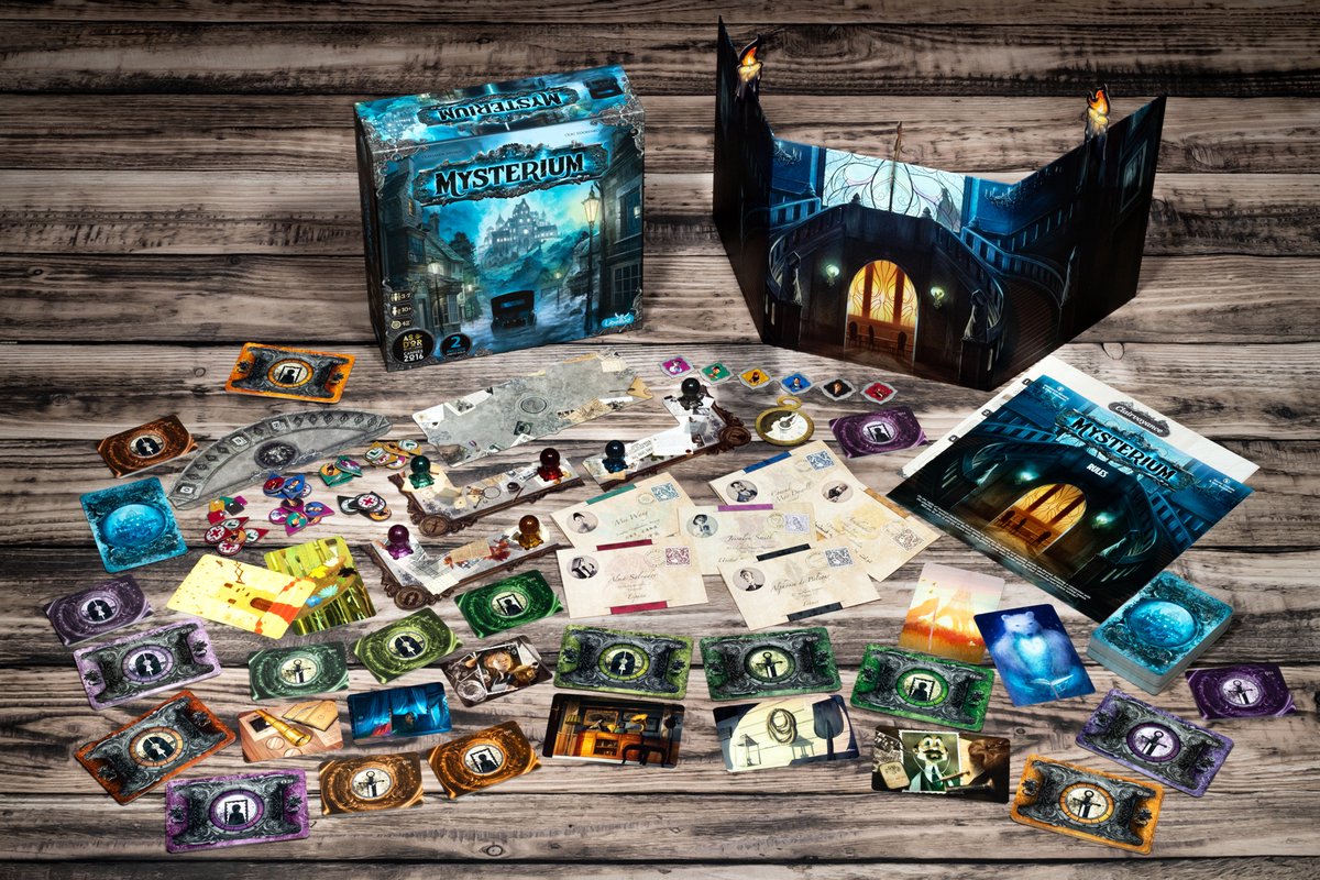 Asmodee bordspel Mysterium detective spel voor 3-7 spelers. — afbeelding 16