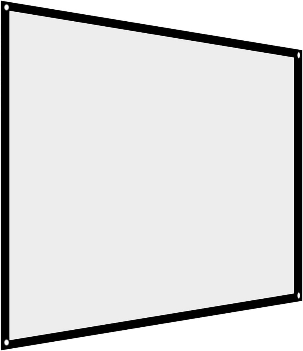 Draagbaar Opvouwbaar Projectiescherm 60 inch voor Thuisbioscoop