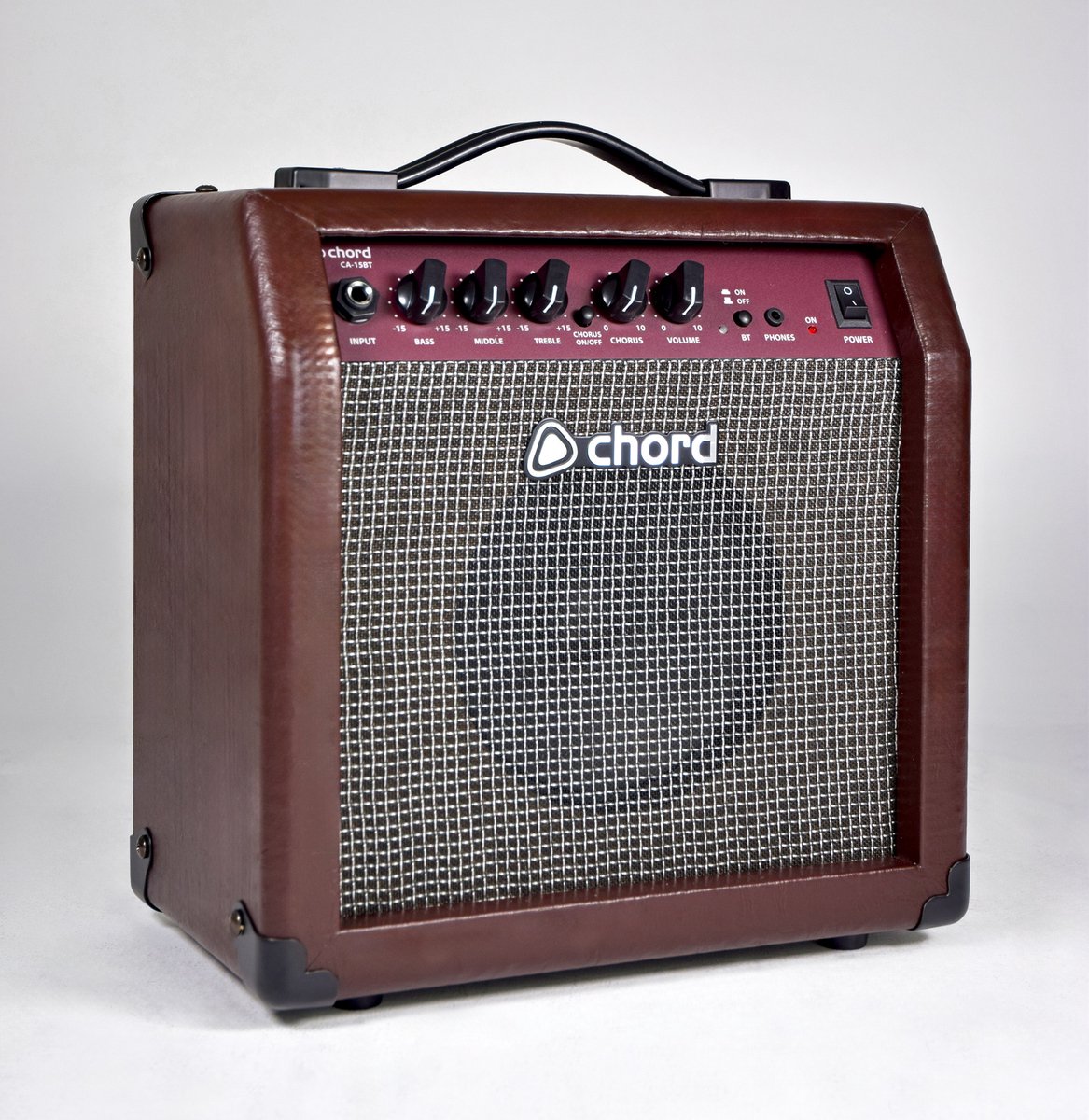 ChordCA-15BT akoestische gitaarversterker 15W + Bluetooth