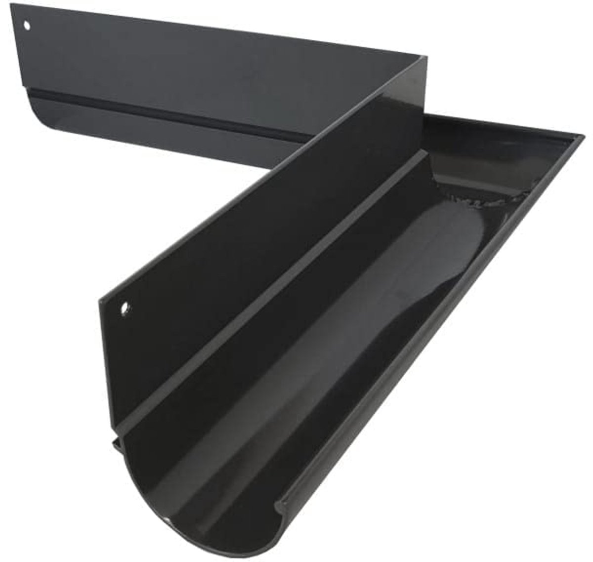 Aluminium Goothoek 90° | Grafietkleur | Gootsystemen voor Terras, Balkon en Carport