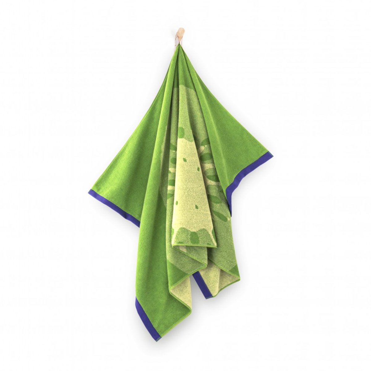 Zwoltex Kiwi Beach Strandlaken 100x160cm - Zacht Egyptisch Katoen