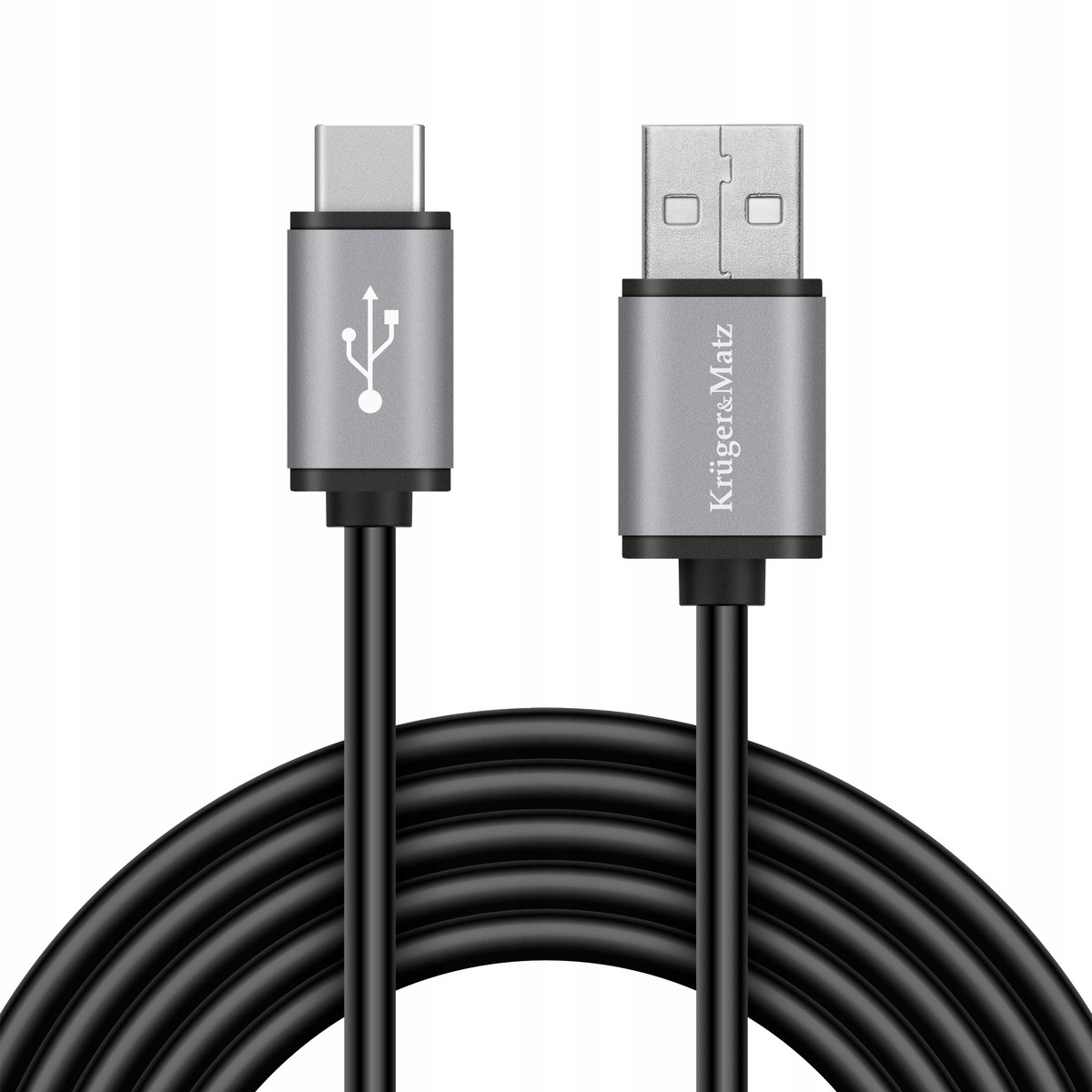 Kruger&Matz USB-C Kabel 1,8m KM1240 - Snel Laden & Data