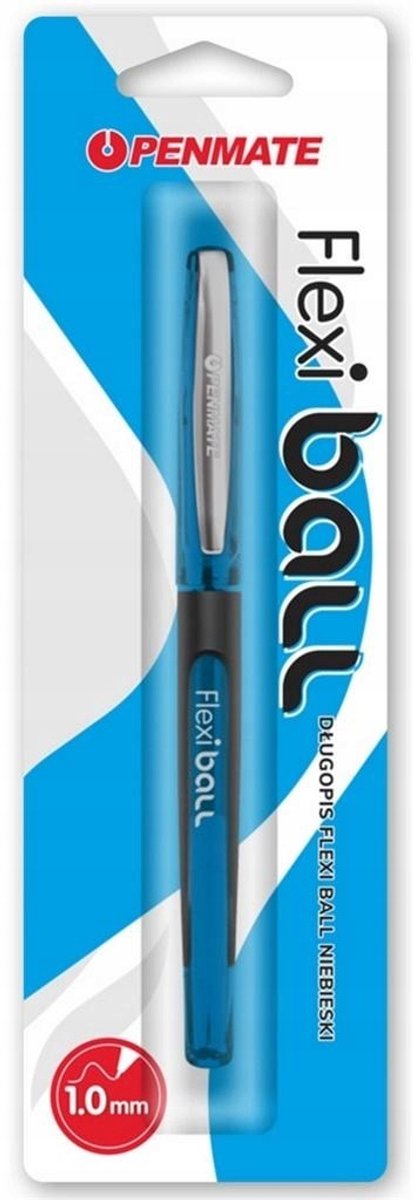 Penmate Blauwe Balpen - Comfortabel en Vloeiend Schrijven