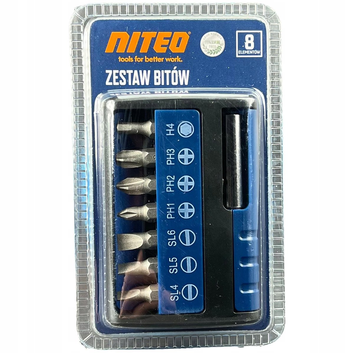 Niteo Tools 8-delige Schroefbit Set - Ideaal voor Klussen