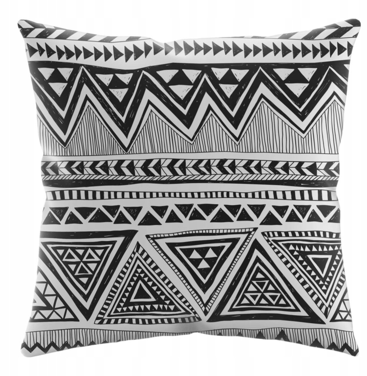 Decoratieve Kussenhoes 43x43cm Zacht Velvet Asymmetrische Driehoeken