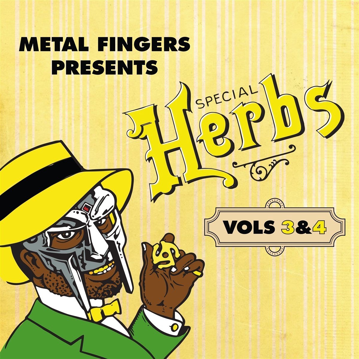 Mf Doom - Metal Fingers Presents: Special Herbs Vols 3 & 4 (2 LP) (Coloured Vinyl)
