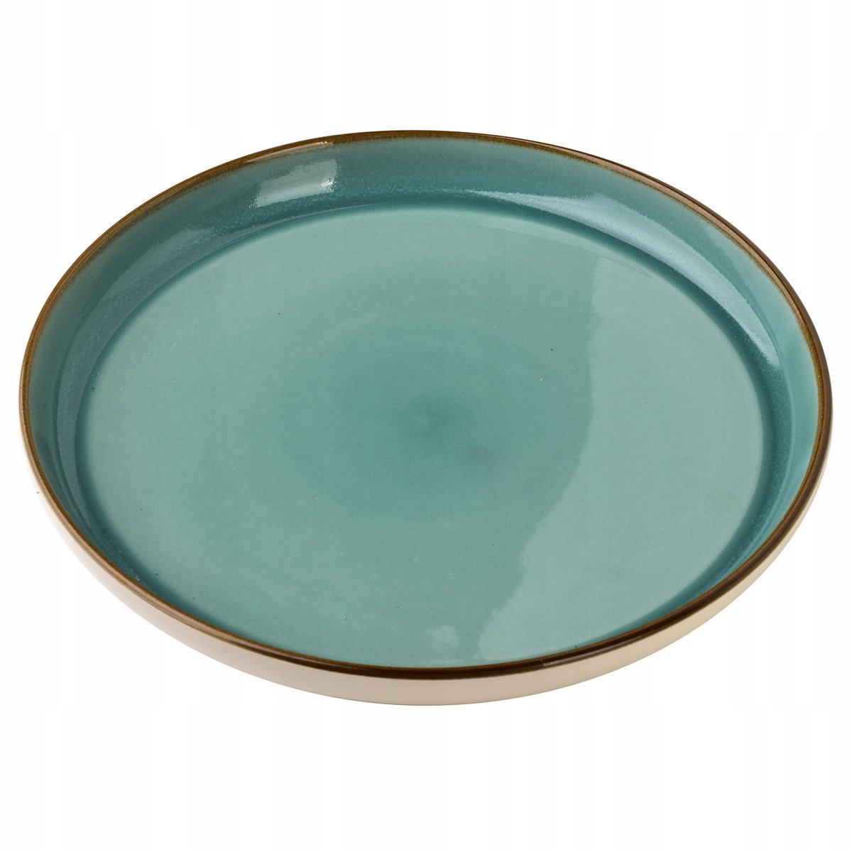 Turkooizen Keramisch Dinerbord BASIC NATURE 26cm - Minimalistisch Design
