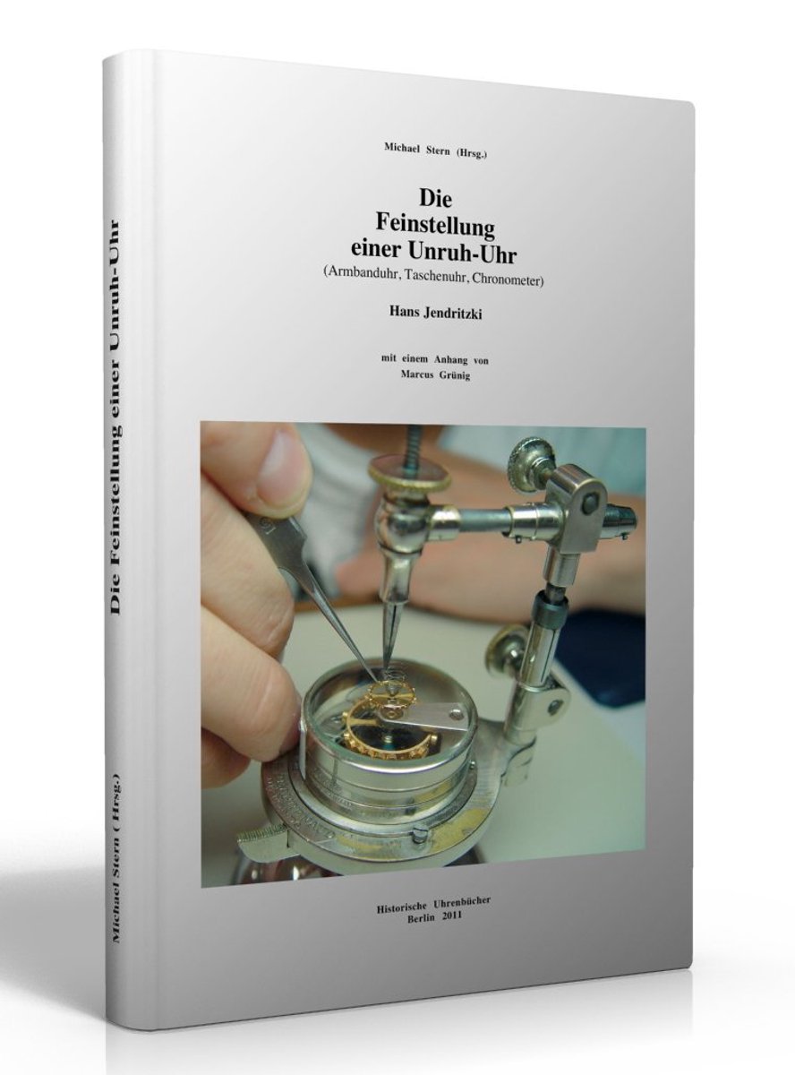 Boek De fijnafstelling van een balansklok