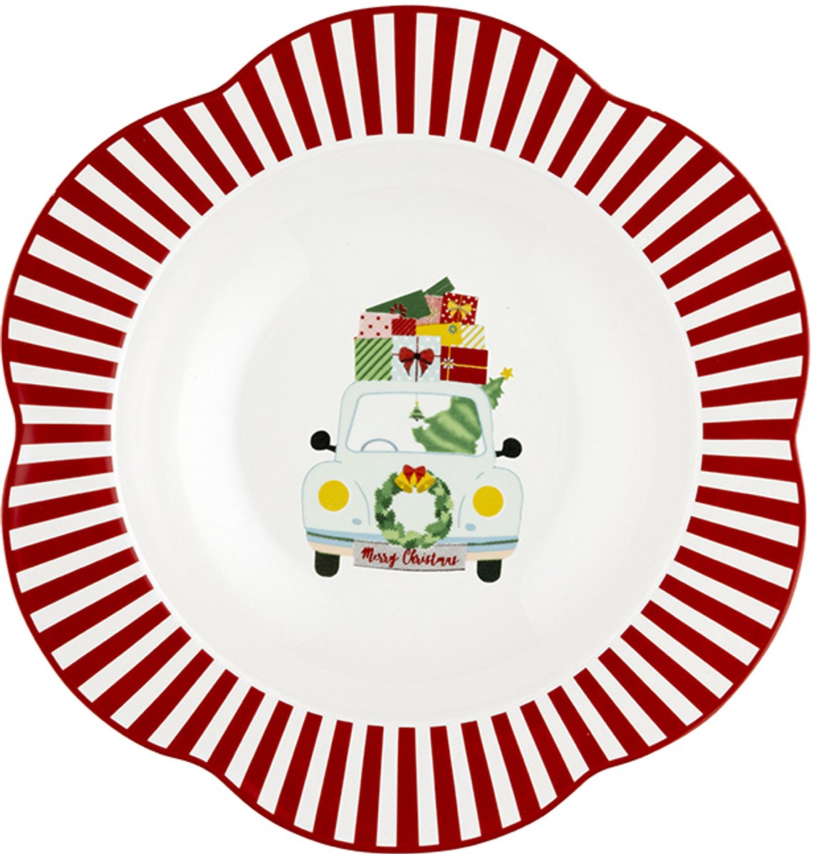 Florina Sindy Keramische Soeptkom 23cm - Feestelijk Auto Design