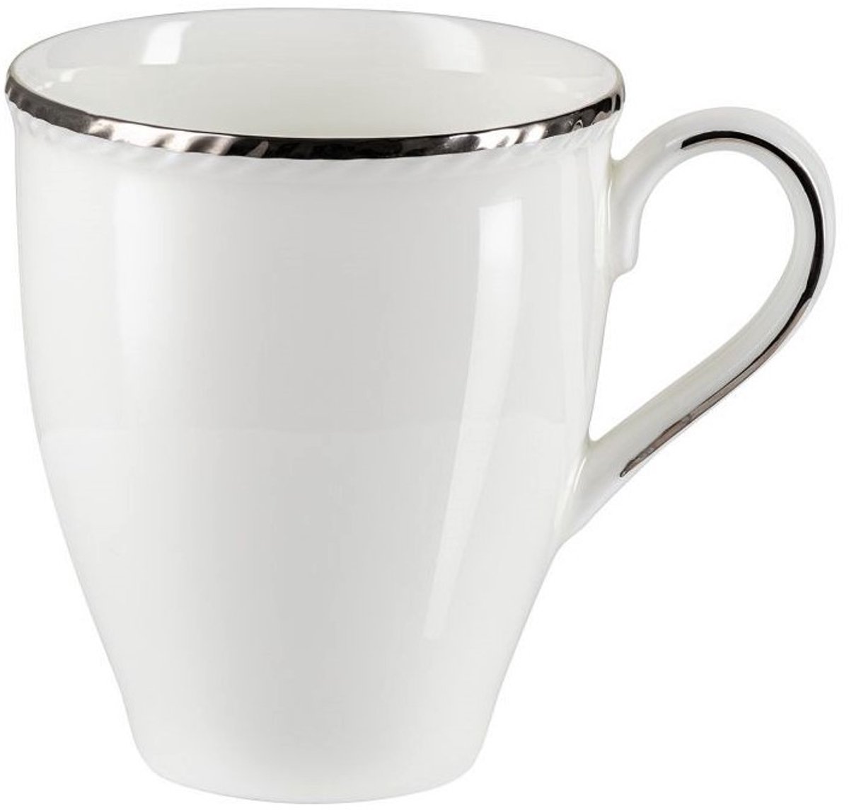 Villa Italia Florian Porseleinen Mok 450 ml - Elegant met Platina