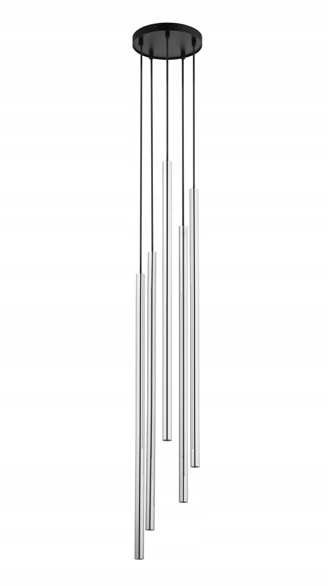 Sigma SOPEL LUX 5 KOŁO hanglamp zwart/zilver - Stijlvol en functioneel