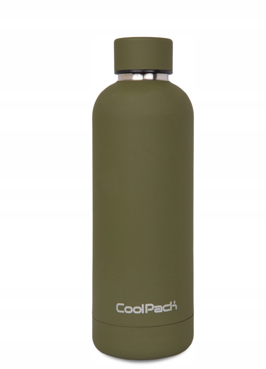 CoolPack Thermosfles Metaal 500ml - Olive Groen