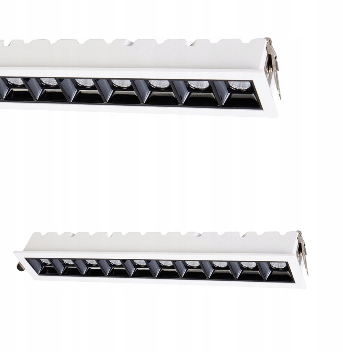 Light Prestige SOLAR 10 Inbouwspot Wit Warm Licht 3000K 20W Aluminium