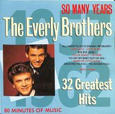SO MAY YEARS - EVERLY BROTHERS