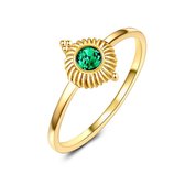 Twice As Nice Ring in 18kt verguld zilver  48