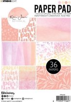 Paper pad A5 36 vel - Karin Joan Blooming collection nr.02