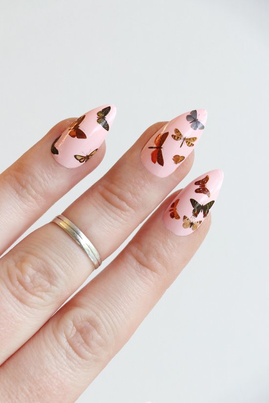 Voorkomen prins Kruipen vlinder nail decals - nagelproducten - nail art - nail stickers - nagel  stickers | bol.com