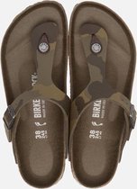 Birkenstock Gizeh slippers groen - Maat 34