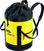 PETZL BUCKET waterdichte touwtas - materiaaltas - Maat 25 L - geel/zwart