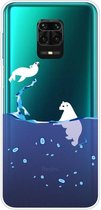 Xiaomi Redmi Note 9S / Note 9 Pro Hoesje TPU met IJsbeer Print