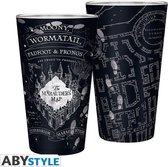 "Abysse Harry Potter - ""Marauder's Map"" 400ml Large Glass (ABYVER130)"