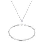 Parte Di Me Sorprendimi Dames ArmbandKetting Zilver - Zilverkleurig