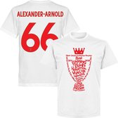 Liverpool Alexander Arnold Kampioens T-Shirt 2020 - Wit - XS