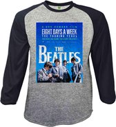 The Beatles Raglan top -M- 8 Days A Week Movie Poster Grijs/Zwart