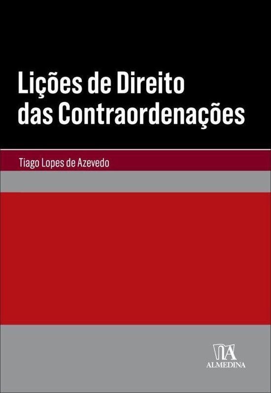 Lições de Direito das Contraordenações - cover
