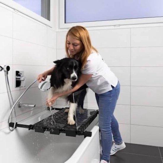 Plateforme de douche pour chien L.