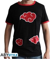 NARUTO SHIPPUDEN - Tshirt Akatsuki man SS black - premium