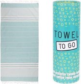 Towel To Go Malibu, Turquoise, 100*180cm