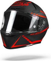 Suomy SR-GP Carbon Supersonic Matt Black Red Full Face Helmet XL